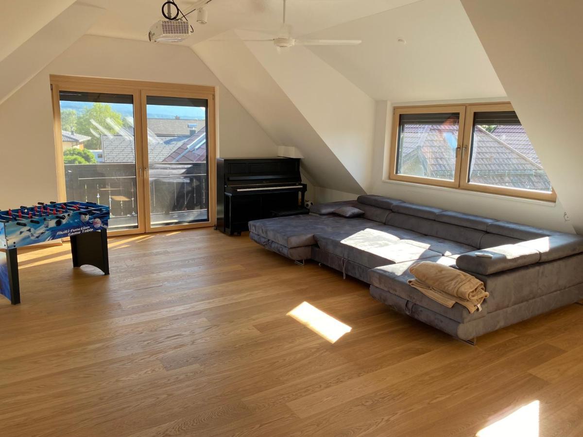 Salzburg-Loft Im Stadtteil Leopoldskron-Moos 120Qm Mit Balkon & Untersbergblick المظهر الخارجي الصورة