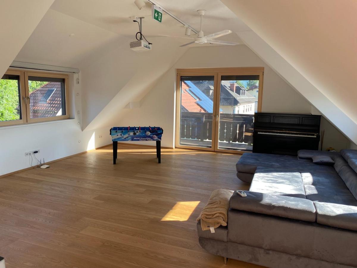 Salzburg-Loft Im Stadtteil Leopoldskron-Moos 120Qm Mit Balkon & Untersbergblick المظهر الخارجي الصورة